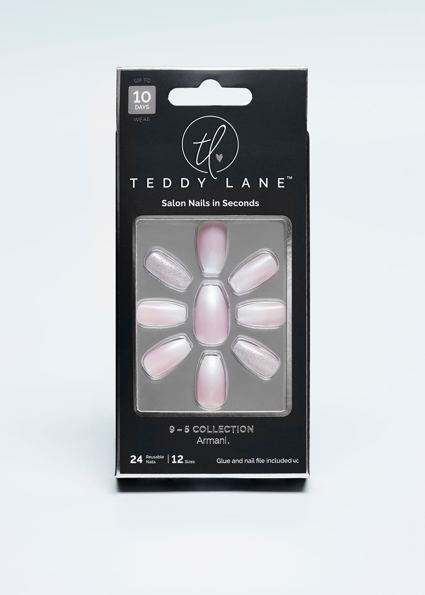 Armani Teddy Lane Press on Nails Instant Manicure